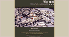 Desktop Screenshot of berghof-hochwallner.com